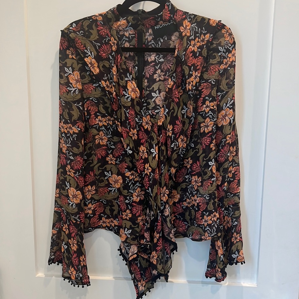 Nicolas Floral Top